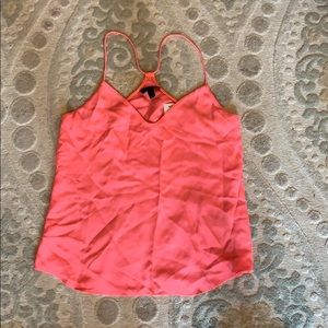 Silk JCREW racer back tank. Sz 2